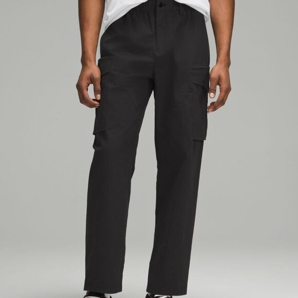 lululemon Relaxed-Fit Cargo Pant Black Size 33 - Picture 4 of 5